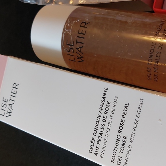 Lot LISE WATIER Rose Toner FAC 925 Sterling Silver Hoop Earrings AVON Set - Picture 2 of 8